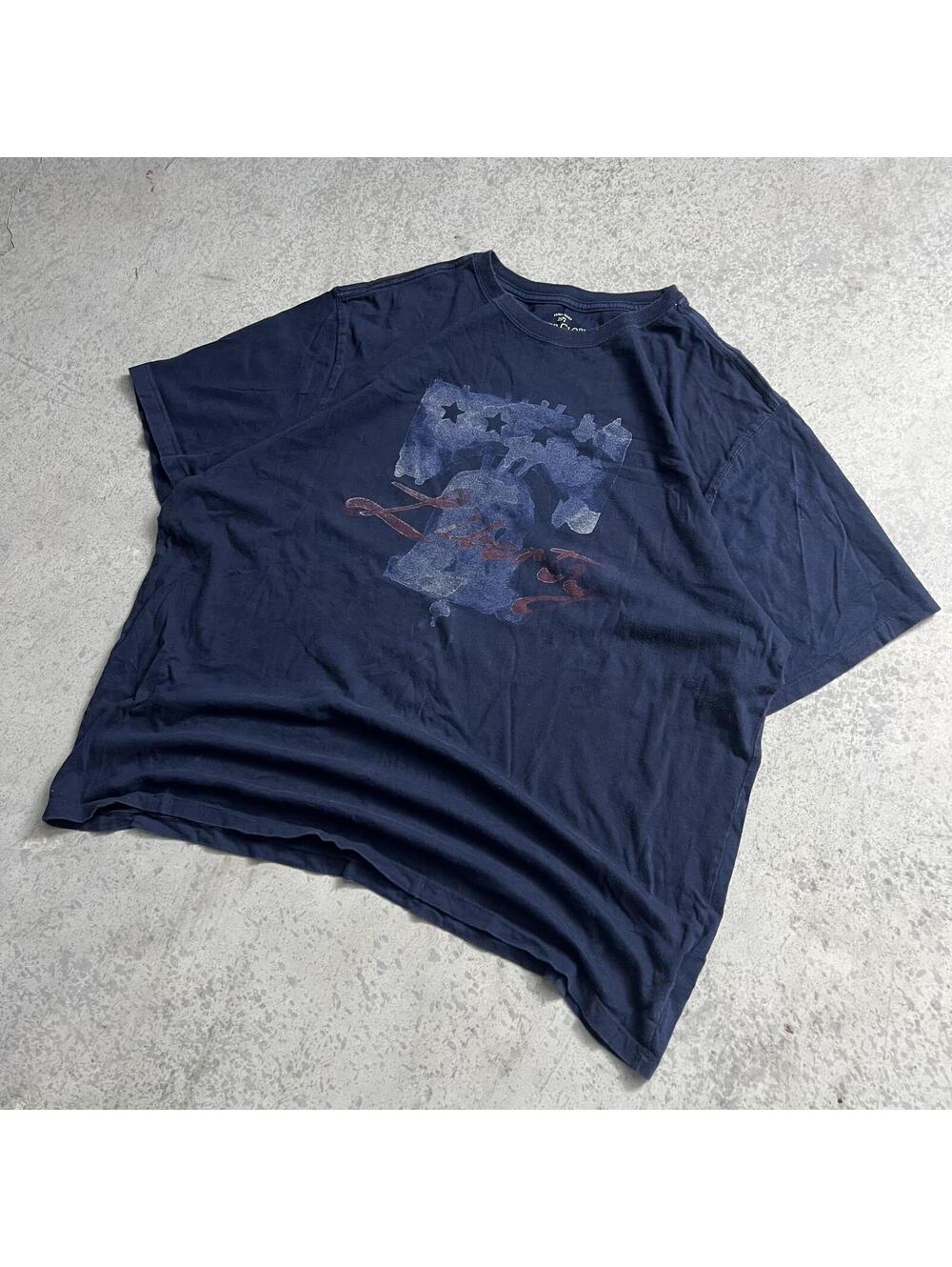Y2K Faded Glory “Liberty” Graphic T Shirt Sz. XL 100% Cotton